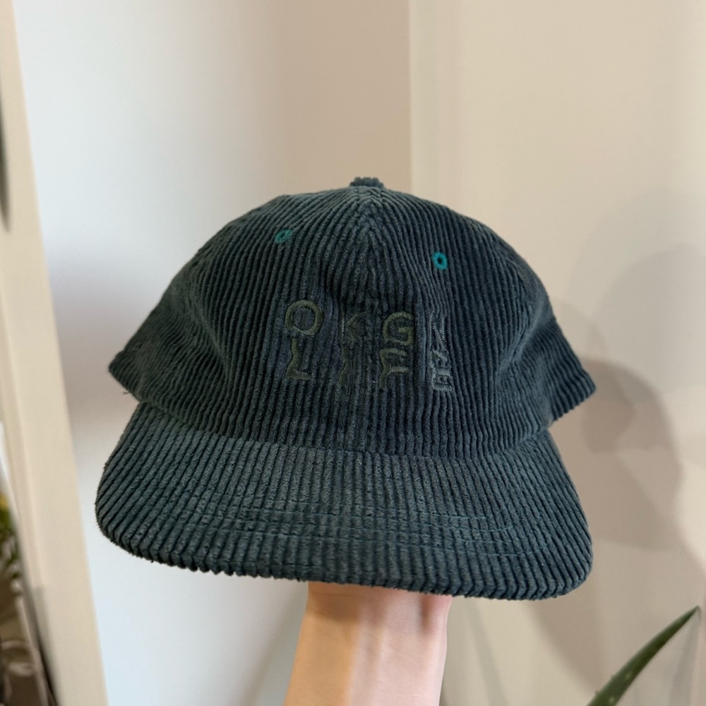 OKGN Dark Green Corduroy Cap